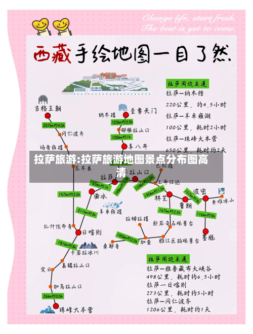拉萨旅游:拉萨旅游地图景点分布图高清-第1张图片