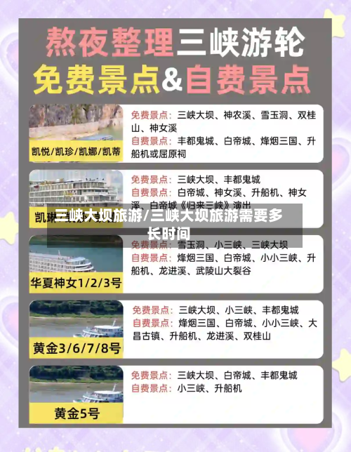 三峡大坝旅游/三峡大坝旅游需要多长时间-第1张图片