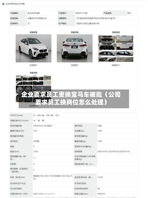 企业要求员工更换宝马车被批(公司要求员工换岗位怎么处理)-第1张图片