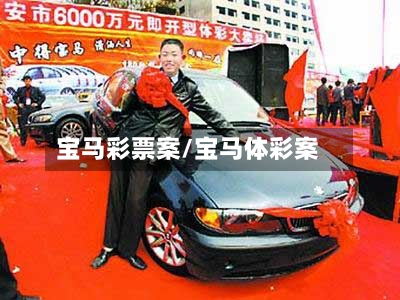 宝马彩票案/宝马体彩案-第1张图片