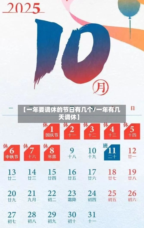 【一年要调休的节日有几个/一年有几天调休】-第1张图片