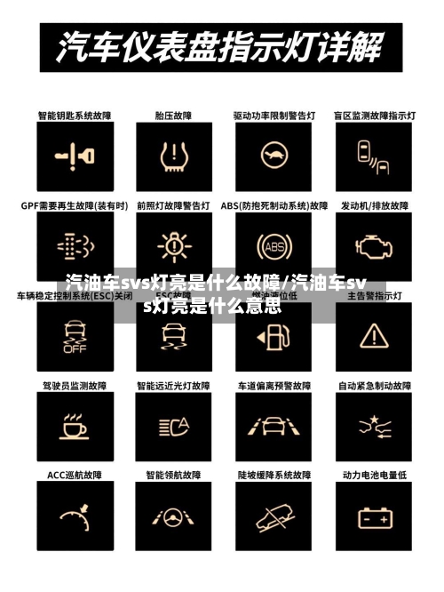 汽油车svs灯亮是什么故障/汽油车svs灯亮是什么意思-第1张图片