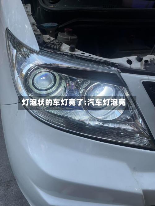 灯泡状的车灯亮了:汽车灯泡亮-第1张图片