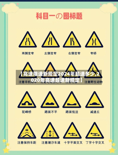 【高速限速新规定2024年超速多少,2020年高速超速新规定】-第1张图片