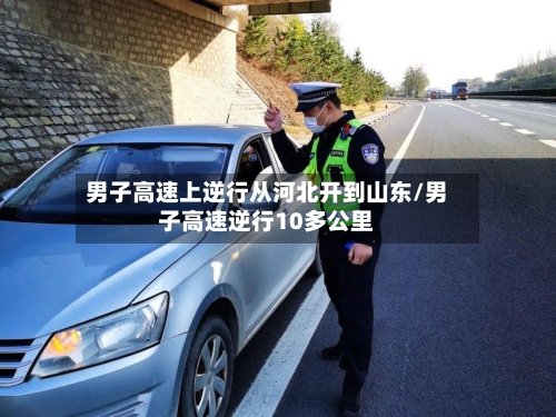 男子高速上逆行从河北开到山东/男子高速逆行10多公里-第1张图片