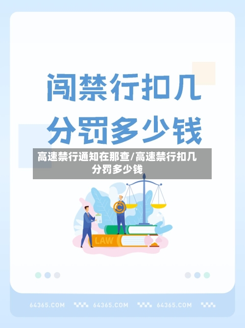 高速禁行通知在那查/高速禁行扣几分罚多少钱-第1张图片