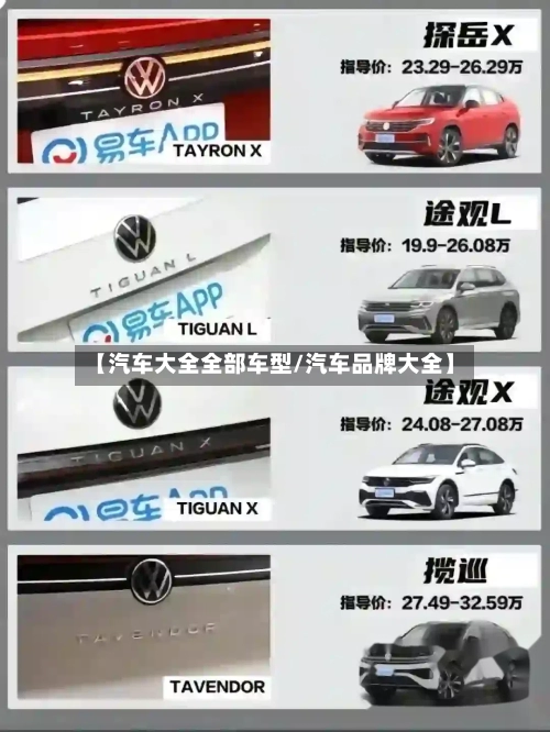 【汽车大全全部车型/汽车品牌大全】-第1张图片