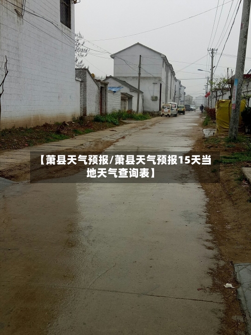 【萧县天气预报/萧县天气预报15天当地天气查询表】-第1张图片