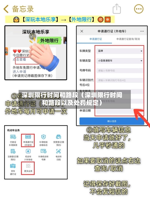 深圳限行时间和路段(深圳限行时间和路段以及处罚规定)-第1张图片