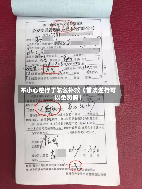 不小心逆行了怎么补救（首次逆行可以免罚吗）-第1张图片