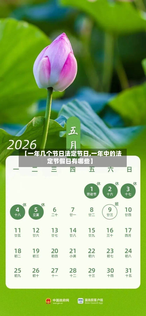 【一年几个节日法定节日,一年中的法定节假日有哪些】-第1张图片