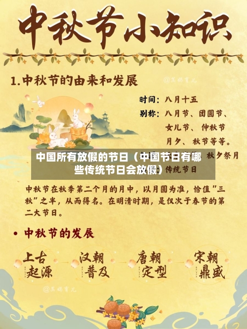 中国所有放假的节日（中国节日有哪些传统节日会放假）-第1张图片