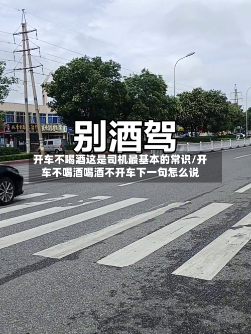 开车不喝酒这是司机最基本的常识/开车不喝酒喝酒不开车下一句怎么说-第1张图片