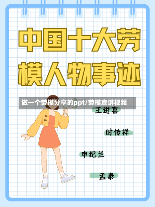 做一个劳模分享的ppt/劳模宣讲视频-第1张图片