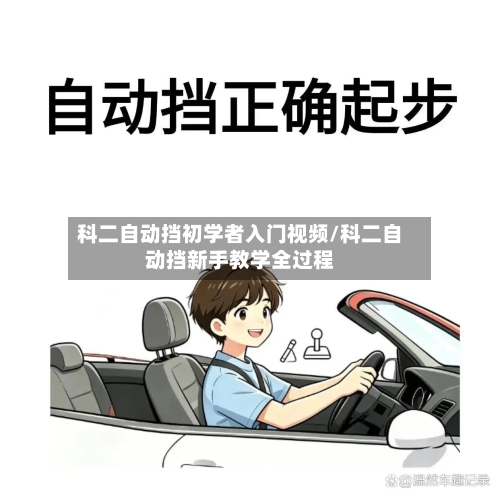 科二自动挡初学者入门视频/科二自动挡新手教学全过程-第1张图片