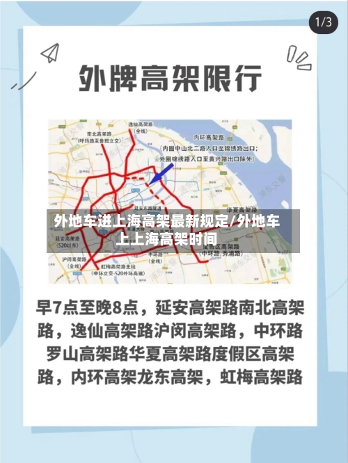 外地车进上海高架最新规定/外地车上上海高架时间-第1张图片