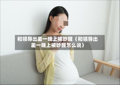 和领导出差一晚上被吵醒（和领导出差一晚上被吵醒怎么说）-第1张图片