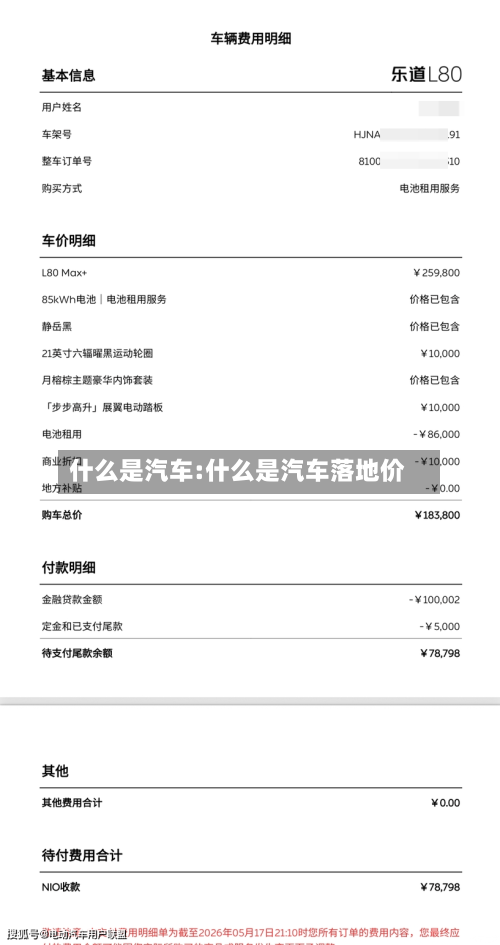 什么是汽车:什么是汽车落地价-第1张图片