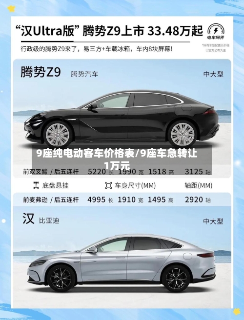 9座纯电动客车价格表/9座车急转让1万元-第1张图片
