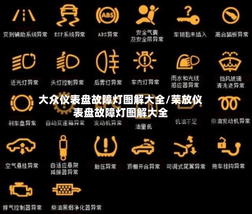 大众仪表盘故障灯图解大全/荣放仪表盘故障灯图解大全-第1张图片