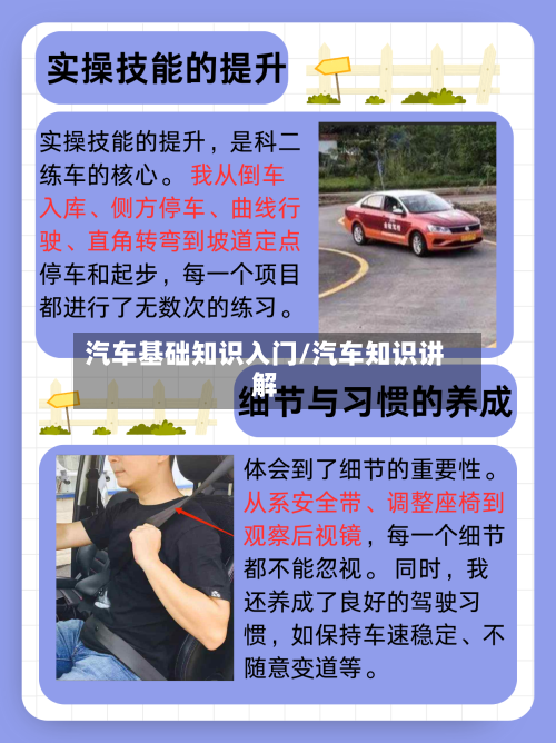 汽车基础知识入门/汽车知识讲解-第1张图片