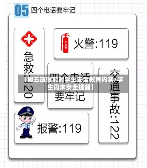 【周五放假前对学生安全教育内容/学生周末安全提醒】-第1张图片