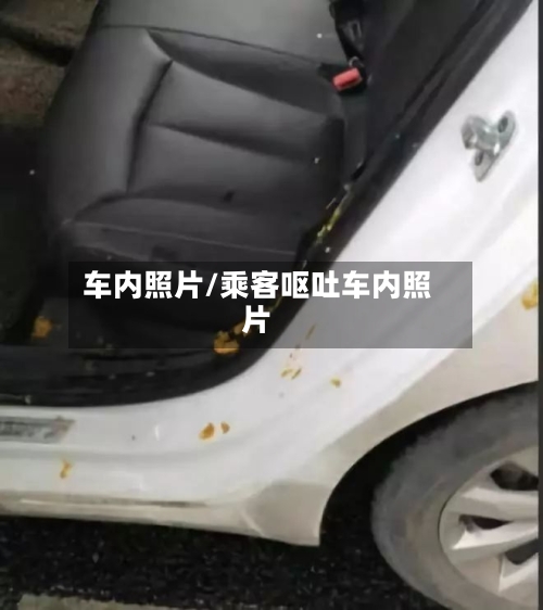 车内照片/乘客呕吐车内照片-第1张图片