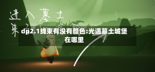 dp2.1线束有没有颜色:光遇墓土城堡在哪里-第1张图片