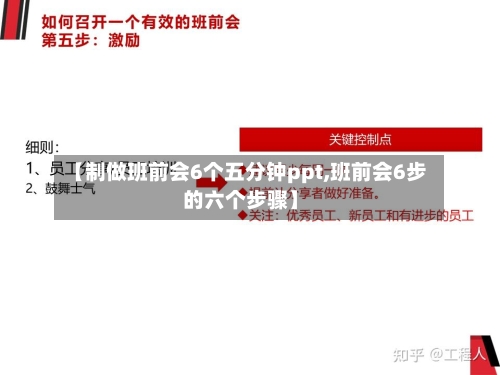 【制做班前会6个五分钟ppt,班前会6步的六个步骤】-第1张图片