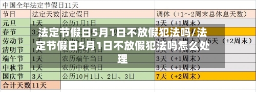 法定节假日5月1日不放假犯法吗/法定节假日5月1日不放假犯法吗怎么处理-第1张图片
