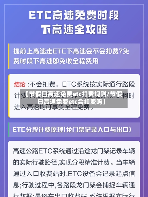 【节假日高速免费etc扣费规则/节假日高速免费etc会扣费吗】-第1张图片