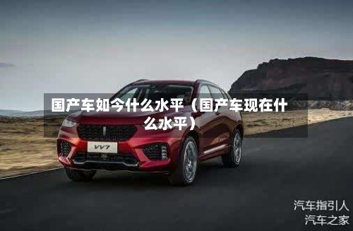 国产车如今什么水平（国产车现在什么水平）-第1张图片