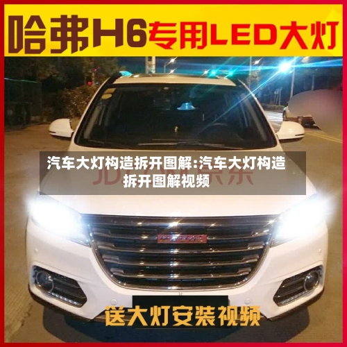 汽车大灯构造拆开图解:汽车大灯构造拆开图解视频-第1张图片
