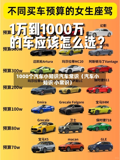 1000个汽车小知识汽车常识(汽车小知识 小常识)-第1张图片