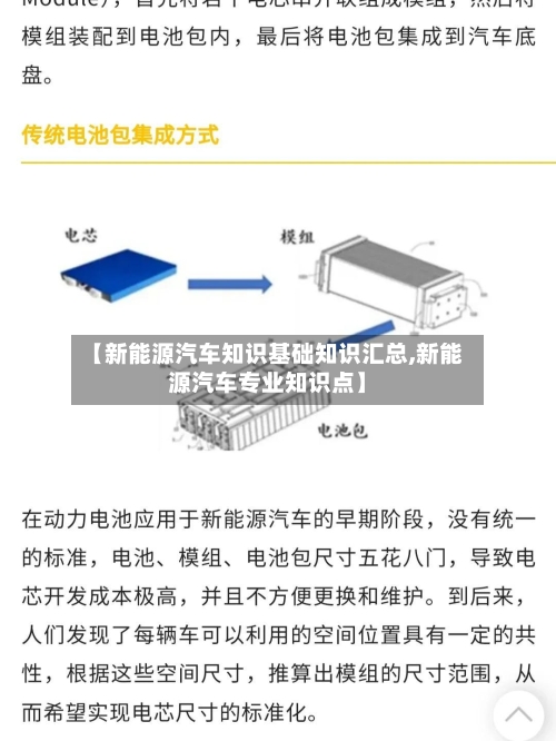 【新能源汽车知识基础知识汇总,新能源汽车专业知识点】-第1张图片