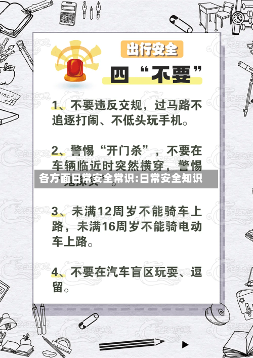 各方面日常安全常识:日常安全知识-第1张图片