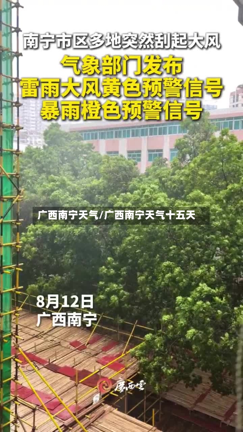 广西南宁天气/广西南宁天气十五天-第1张图片