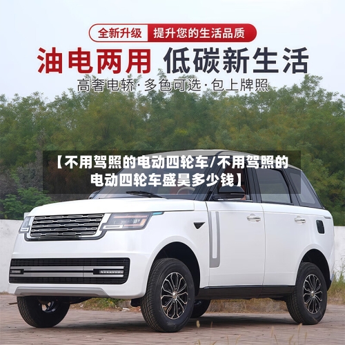 【不用驾照的电动四轮车/不用驾照的电动四轮车盛昊多少钱】-第1张图片