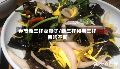 春节新三样卖爆了/新三样和老三样有啥不同-第1张图片