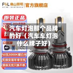 汽车灯泡那个品牌的好（汽车车灯泡什么牌子好）-第1张图片