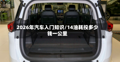 2026年汽车入门知识/14油耗投多少钱一公里-第1张图片