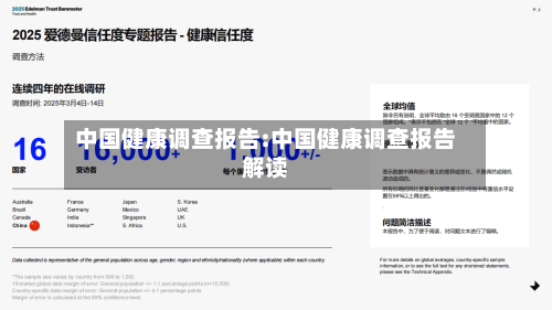 中国健康调查报告:中国健康调查报告解读-第1张图片