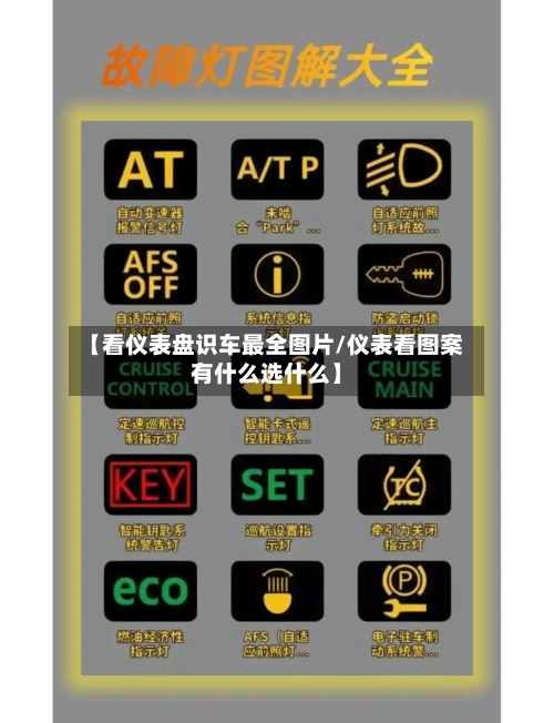 【看仪表盘识车最全图片/仪表看图案有什么选什么】-第1张图片