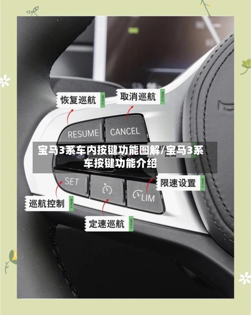 宝马3系车内按键功能图解/宝马3系车按键功能介绍-第1张图片
