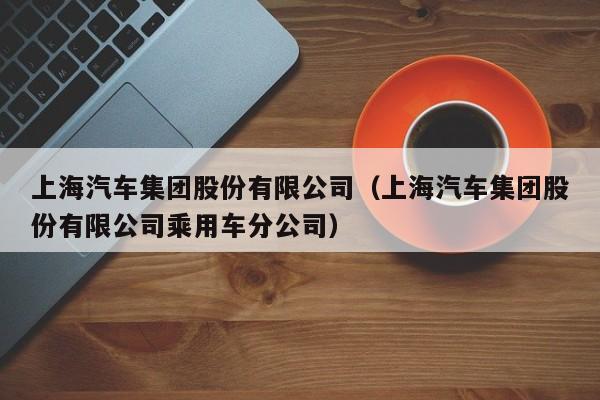 上海汽车集团股份有限公司(上海汽车集团股份有限公司乘用车分公司)