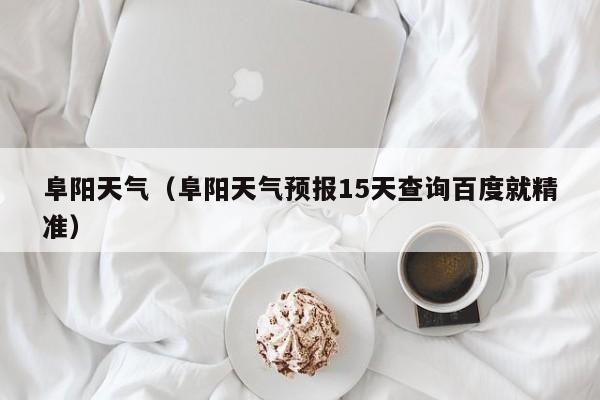 阜阳天气(阜阳天气预报15天查询百度就精准)