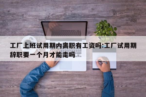 工厂上班试用期内离职有工资吗:工厂试用期辞职要一个月才能走吗