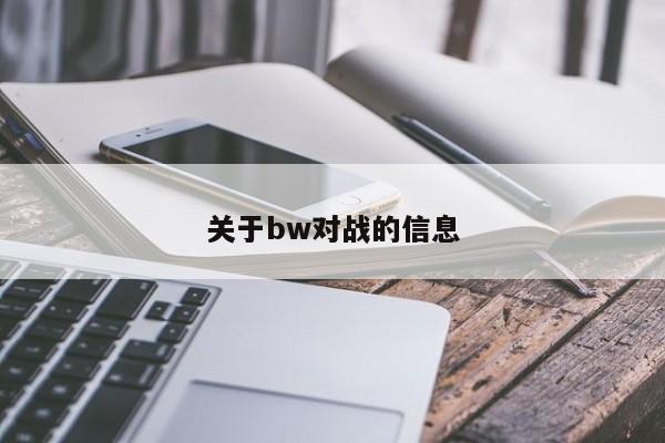 关于bw对战的信息